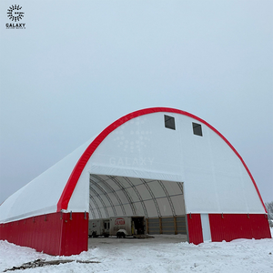 Cerceau en métal construction PVC Structure semi-permanente avec toile <span class=keywords><strong>de</strong></span> traction auvent <span class=keywords><strong>Garage</strong></span> pour moutons et stockage des prix compétitifs - Product Image 1