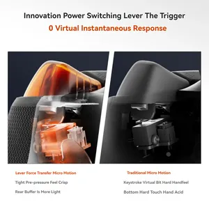คอนโทรลเลอร์เกม Vader 5 Pro 4ms ไร้สาย สำหรับการแข่งขันระดับมืออาชีพ  จอยเกมอีสปอร์ต สำหรับ <span class=keywords><strong>PC</strong></span>/NS2/Steam - Product Image 3