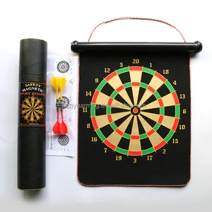 Veilig Schieten Spel Speelgoed Omkeerbare Magnetische Dartboard Met Magneet Darts Voor Indoor Outdoor Sport