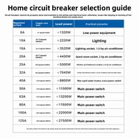 Disjoncteur/Interrupteur à air AC/DC DZ47X pour usage domestique photovoltaïque et véhicules électriques – Chine