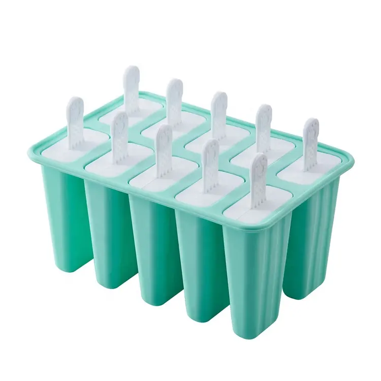 New Design Silicone Trays Ice Cube Ice Cream Mold Silicone Popsicle Mold Ice Pop Molds With Lid