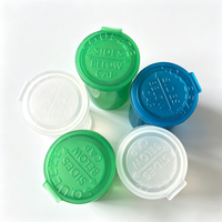 Flacons à presser 6Dr 13Dr 19Dr 30Dr 60Dr avec couvercle à clapet anti-enfant pour pilules, médicaments et fleurs, avec couvercle rabattable