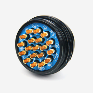 19 pin socapex nữ bảng điều khiển gắn kết nối chasis ổ cắm - Product Image 4