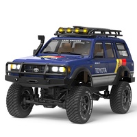 JXC 5826 Camioneta Todoterreno a Escala 1/12, 4Runner Land Cruiser LC80 con Licencia, Control Remoto Proporcional de 2.4G, Luces LED