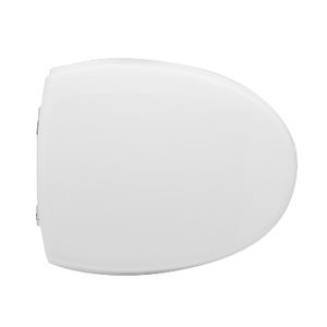 Funda para asiento de inodoro, color blanco, 50,5 cm de largo, 37,5 cm de ancho, para Senesi Palio Vase Shape 4 - Product Image 1