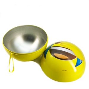 Caja <span class=keywords><strong>de</strong></span> lujo <span class=keywords><strong>de</strong></span> hojalata con emojis <span class=keywords><strong>de</strong></span> llanto y risa, esférica, para chocolates, precio <span class=keywords><strong>de</strong></span> fábrica personalizado, regalos <span class=keywords><strong>de</strong></span> Navidad, cinta para pasteles y alimentos. - Product Image 3
