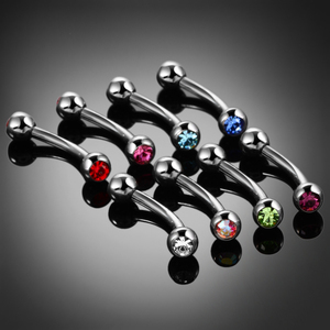 <span class=keywords><strong>Piercing</strong></span> de Ceja de <span class=keywords><strong>Titanio</strong></span>, Barra Curva Tipo <span class=keywords><strong>Banana</strong></span>, Anillo para Labio, Daith, Helix, Rook, Arete para Cartílago, Tragus, Joyería - Product Image 6