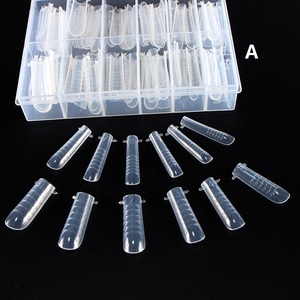 Formes à <span class=keywords><strong>ongles</strong></span> doubles 120 pièces, <span class=keywords><strong>faux</strong></span> <span class=keywords><strong>ongles</strong></span> français, système de <span class=keywords><strong>gel</strong></span> UV pour la construction des <span class=keywords><strong>ongles</strong></span>, décorations d'art d'<span class=keywords><strong>ongles</strong></span> en acrylique, longue couverture complète, outils faciles - Product Image 5