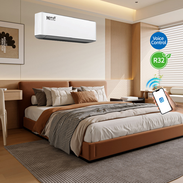 Split Aircon 9000 12000 18000 24000Btu Wall Mounted Air Conditioners Inverter Cool High Energy Efficiency