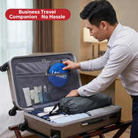 Sac de rangement Oxford imperméable personnalisé, pliable, avec fermeture éclair, grande capacité, réutilisable, pour vêtements, idéal pour les voyages et les hôtels