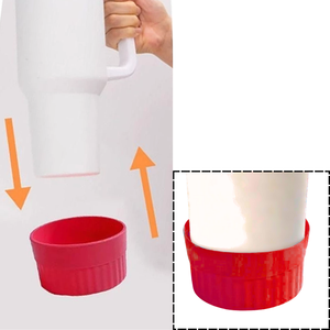 Housse de protection en silicone écologique pour le fond des tasses, idéale pour les bouteilles d'eau et les accessoires de tasses en promotion - Product Image 6