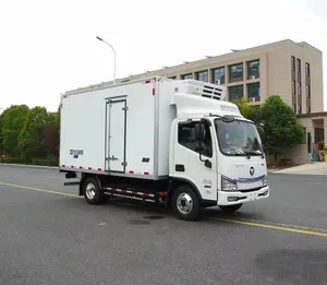 福田冷冻厢式货车小型5吨冷藏车