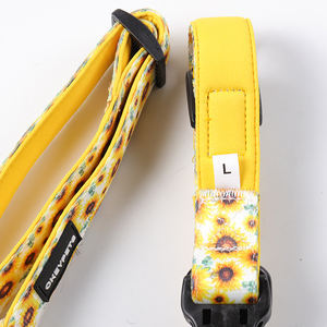 OKEYPETS 도매 친환경 퀵 릴리스 버클 개 목걸이 조정 가능한 사용자 정의 인쇄 럭셔리 애완 동물 개 목걸이 - Product Image 2