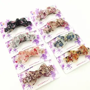 Pushi Sieraden Hot Selling Product 2022 Koreaanse Haaraccessoires Fabrikanten Nieuwe Acryl Bloem Haaraccessoires Bloem Klauw