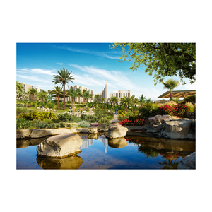 <span class=keywords><strong>3D</strong></span> تقديم المعماري الشرق الأوسط فيلا العربية التقليدية فيلا <span class=keywords><strong>3D</strong></span> - Product Image 4