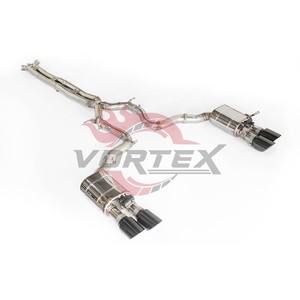 Échappement arrière à soupapes en acier inoxydable Vortex pour Porsche Panamera 971 2.9T 3.0T 2017-2023 Son sportif à distance - Product Image 3