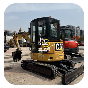 Miniexcavadora de 3 toneladas usada CATERPILLAR 303.5E, excavadora de pintura Original con componentes de núcleo, bomba de motor para maquinaria de movimiento de tierras - Product Image 1