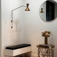 Applique Murale au Design Moderne et Simple pour Salon, Chambre et Extérieur – Idéale pour Hôtels et Résidences