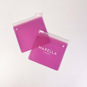 Custom PVC Transparent Zipper Jewelry <b>Bag</b>, Dustproof Storage Pouch - Product Image 1