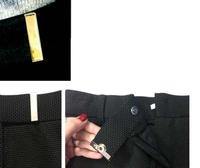Accessoires de ceinture de haute qualité sur mesure, clip d'extrémité de ceinture en métal, embout de ceinture, boucle