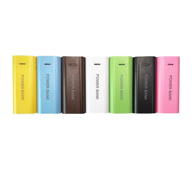 New 2-Section 18650 Battery Charger Case Removable Back Cover Power Bank Shell 5600mAh No Welding Required Mobile Phone