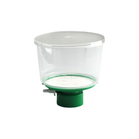 Système de filtration sous vide pour flacon de 250 ml, membrane PES de 0,22 µm, stérile (24 filtres supérieurs/boîte), filtre supérieur sous vide