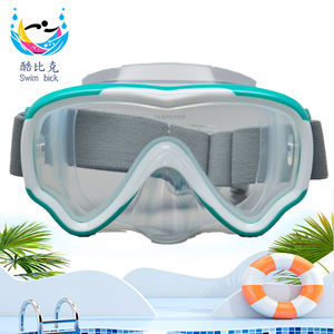 قناع غوص للأطفال مقاوم للماء بالكامل مع رؤية بانورامية واسعة، زجاج مقوى 4.0 مم، حزام قابل للتعديل مضاد للضباب، مناسب للغوص والغطس - Product Image 5