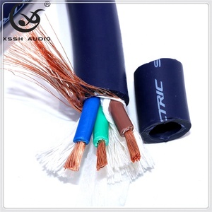 Dây nguồn HIFI dài 1m, 220V, chuẩn EU Schuko, 250V 16A, vỏ bọc bện, dây nguồn amply, dây nguồn AC cho người yêu âm thanh với phích cắm IEC C15 - Product Image 4