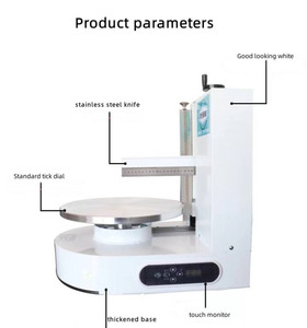 เครื่องปาดครีมเค้กอัตโนมัติสำหรับเคลือบครีมและตกแต่งเค้กเบเกอรี่ - Product Image 6