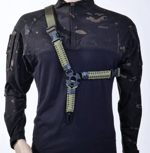 DFR03 DesertJungle - Tirantes Tácticos de Camuflaje Digital para Deportes al Aire Libre, Antideslizantes, Ajustables - Product Image 2