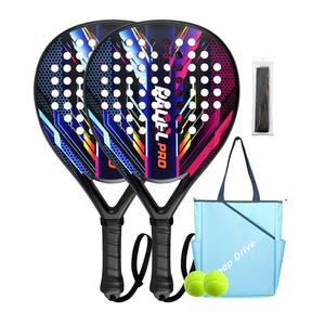 Raqueta de Pádel de Fibra de Carbono 24K con Logotipo Personalizado, Forma de Lágrima, Raqueta Profesional de <span class=keywords><strong>Tenis</strong></span> de Pádel Wilsons Belas Carbon - Product Image 1