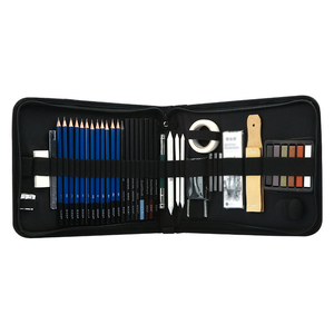 NOVISON Customized 50psc Sketching <b>Drawing</b> Kit Art Pencil Set Graphite Pencil Eraser Professional Pencil Standard Pencils - Product Image 1