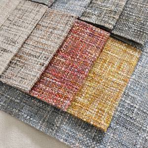 Barato personalizado cor luxo peso médio poliéster estofos confortáveis sofá tecido para móveis têxteis - Product Image 4