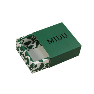 Caja de Embalaje Rígida de Cartón de Lujo con Logotipo Personalizado, Caja de Regalo con Cajón Deslizante de Papel Duro - Product Image 2