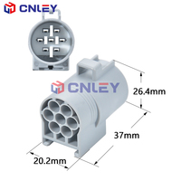 Connecteur automobile en laiton à 7 broches pour phare et feux de brouillard, adaptateur de prise IP40 6189-0127 6188-0067 90980-10931 pour Camry