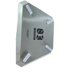 Panneau en plastique thermoformé sur mesure pour usage divertissementnel avec éclairage LED bleu et design de cadre gris - Product Image 4
