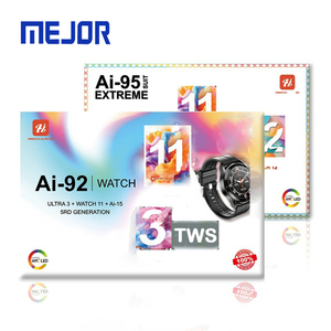 Watch11 Quà Tặng Phù Hợp Với 3 Không Dây Đồng Hồ Cộng Với Tai Nghe 7in1 Smartwatch Pro Max AI-95 Thông Minh Đồng Hồ Mới Bộ - Product Image 1