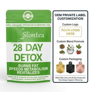 Té Desintoxicante <span class=keywords><strong>y</strong></span> Adelgazante MWTEA <span class=keywords><strong>de</strong></span> 28 Días <span class=keywords><strong>para</strong></span> Equilibrio Hormonal, a Base <span class=keywords><strong>de</strong></span> Hierbas Naturales, Sin Azúcar, Orgánico, Unisex - Product Image 4