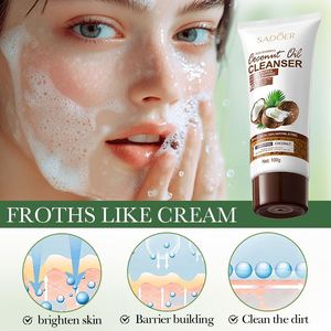 <span class=keywords><strong>Limpiador</strong></span> <span class=keywords><strong>Facial</strong></span> de <span class=keywords><strong>Aceite</strong></span> de Coco Orgánico al por Mayor OEM SADOER, <span class=keywords><strong>Limpiador</strong></span> <span class=keywords><strong>Facial</strong></span> Coreano para el Control de Puntos Negros, Calmante para <span class=keywords><strong>Piel</strong></span> <span class=keywords><strong>Grasa</strong></span> - Product Image 3