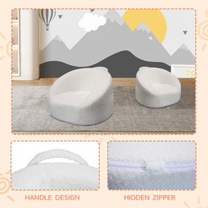 Canapé pliable en tissu doux pour enfants, idéal pour la chambre des enfants - Product Image 4