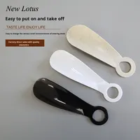 Chausse-pieds de voyage en plastique personnalisé, écologique, imperméable, recyclable et portable, pour hôtel, avec logo, vente en gros