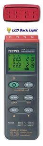 เครื่องบันทึกข้อมูลดิจิตอลแบบสี่ช่องสัญญาณ DTM-319 พร้อมจอ LCD แบบ USB ความละเอียดอุณหภูมิ 0.1 องศาเซลเซียส รับประกัน 1 ปี - Product Image 3
