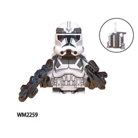 Nouveaux blocs WM en gros, série Star Mini, figurines de guerre MOC, unités d'ingénieurs et de cavalerie aérienne, jouets de construction pour enfants