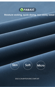 Camiseta de Manga Corta, Casual, de Secado Rápido, Elástica, con Logotipo Personalizado, 85% Nailon, 15% Elastano, Transpirable, de Seda de Hielo para Verano - Product Image 6