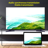 Câble micro hdmi vers hdmi standard (a/m) Câble micro hdmi mâle vers mâle de 10m pour connecter le téléphone au support tv câble fibre hdr dynamique