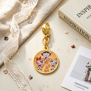 Bracelet à breloques italien en acier inoxydable avec personnages <span class=keywords><strong>de</strong></span> dessins animés classiques d'anime 3 policiers, breloques à clipser et pendentif queue <span class=keywords><strong>de</strong></span> homard - Product Image 5