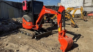Excavateur d'occasion Kubota U20 Excavateur d'occasion Kubota 2 tonnes Mini excavatrice d'occasion de haute qualité en stock pour Offre Spéciale - Product Image 2