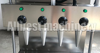 Mini 220v bricolage comestible gaufre molle gaufrette Biscuit tasse et fabricant de cône de crème glacée nouveau cône de Pizza faisant la Machine facile à utiliser pour le commerce