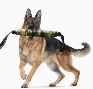 Bastone da Morso in Tela Mimetica per Addestramento Cani, Bastone per Mordere e Recuperare per Cuccioli, Giocattolo Interattivo per Cani - Product Image 4