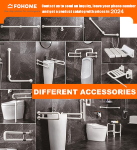 <span class=keywords><strong>Inodoro</strong></span> de Dos Piezas de Cerámica de 495 mm para Personas con Discapacidad, <span class=keywords><strong>Inodoro</strong></span> Sanitario con Descarga por Arrastre - Product Image 5